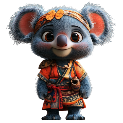 Yumi’s Treasures – Personalized Family Portrait (Custom Illustrated Keepsake)